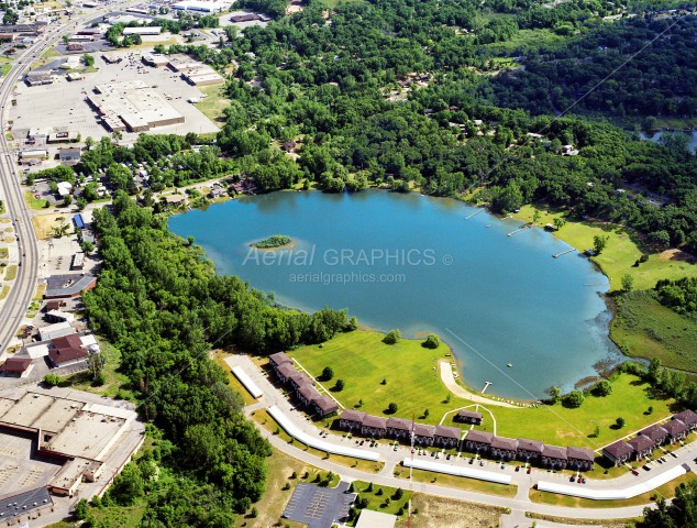 Lamberton Lake in Kent County, Michigan